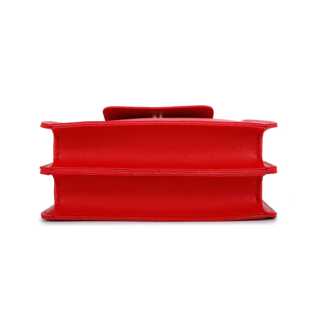 La Céleste (R-1635) - Handbag: Red