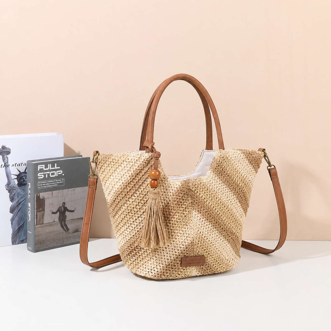 Le Sirocco (26-260163) - Handbag: Beige/taupe