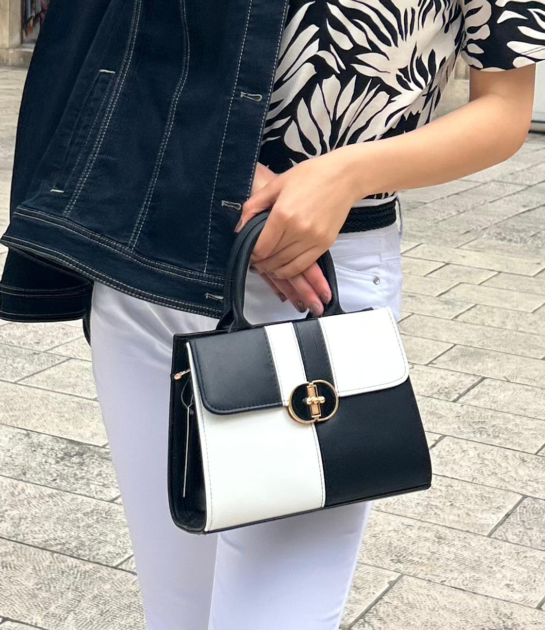 Clea (C-0184): BLACK/WHITE