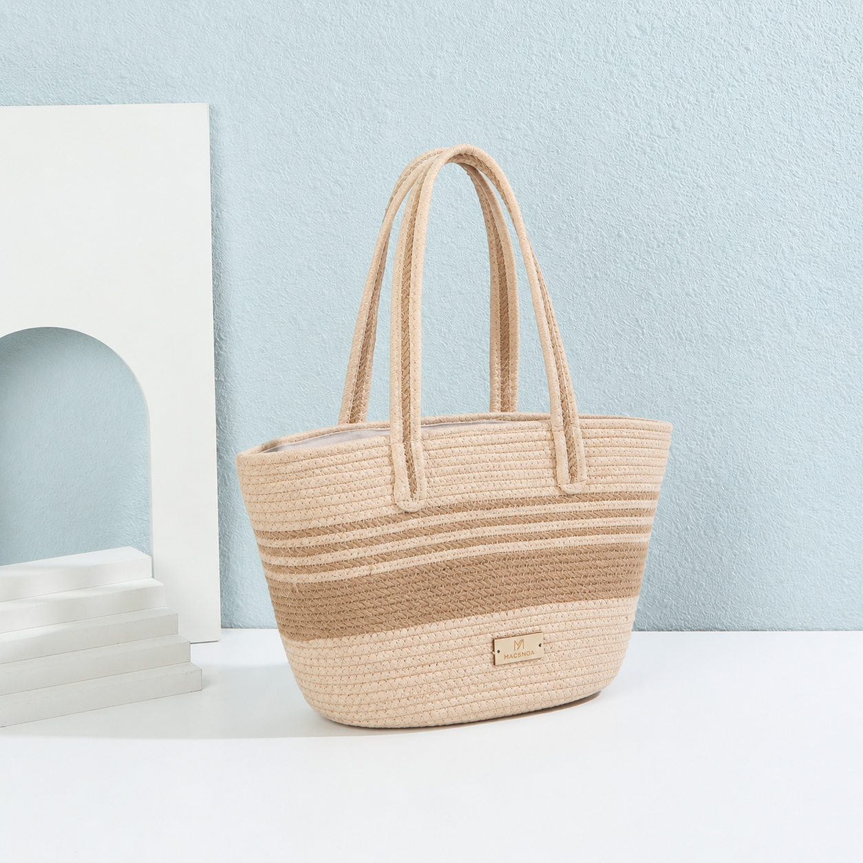 Le Sablea (26-2550999) - Handbag: Beige