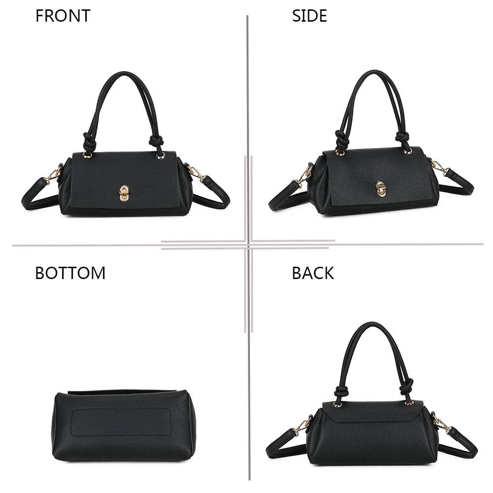 Orlina (R-2048) - Handbag: Brown