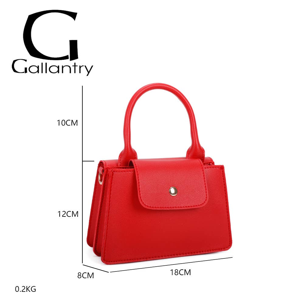 La Céleste (R-1635) - Handbag: Red