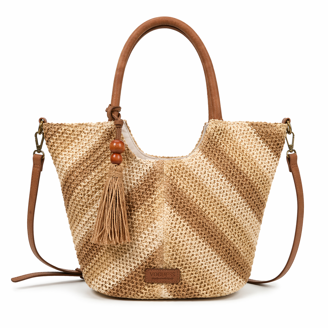 Le Sirocco (26-260163) - Handbag: Beige/taupe