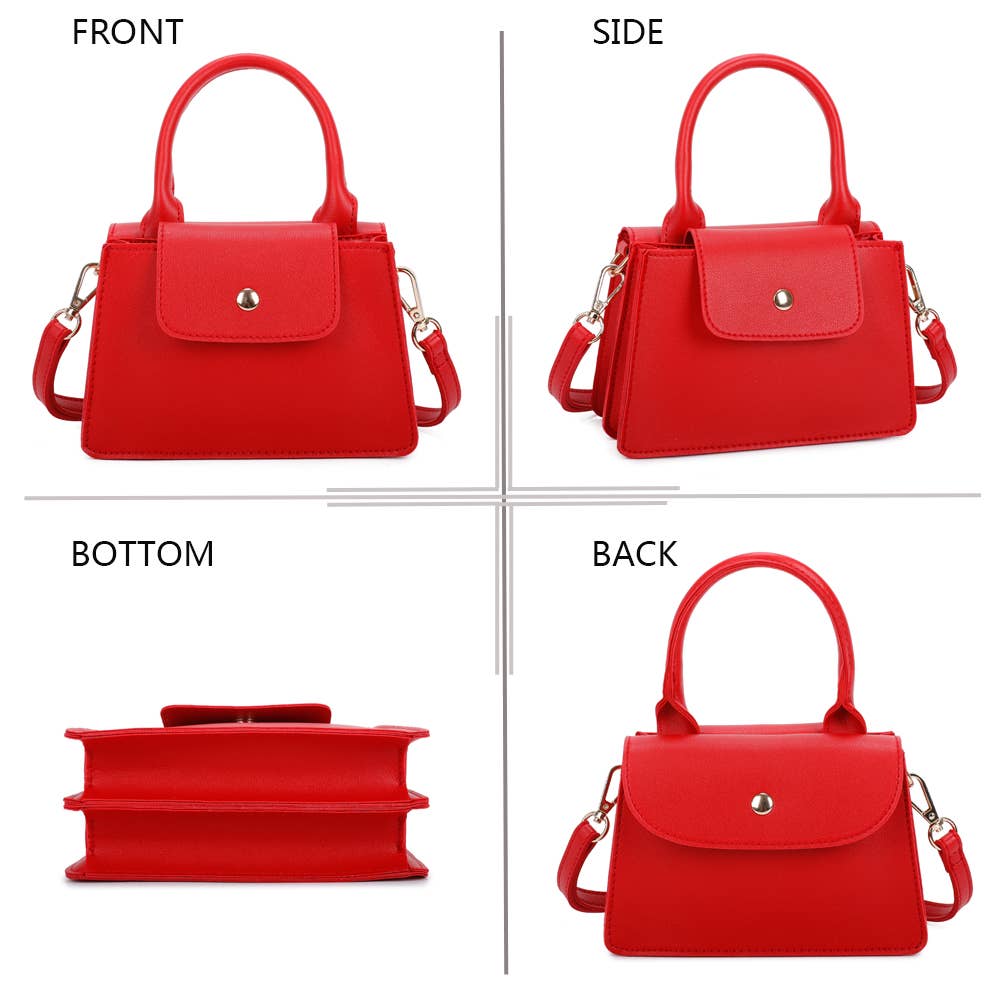 La Céleste (R-1635) - Handbag: Red