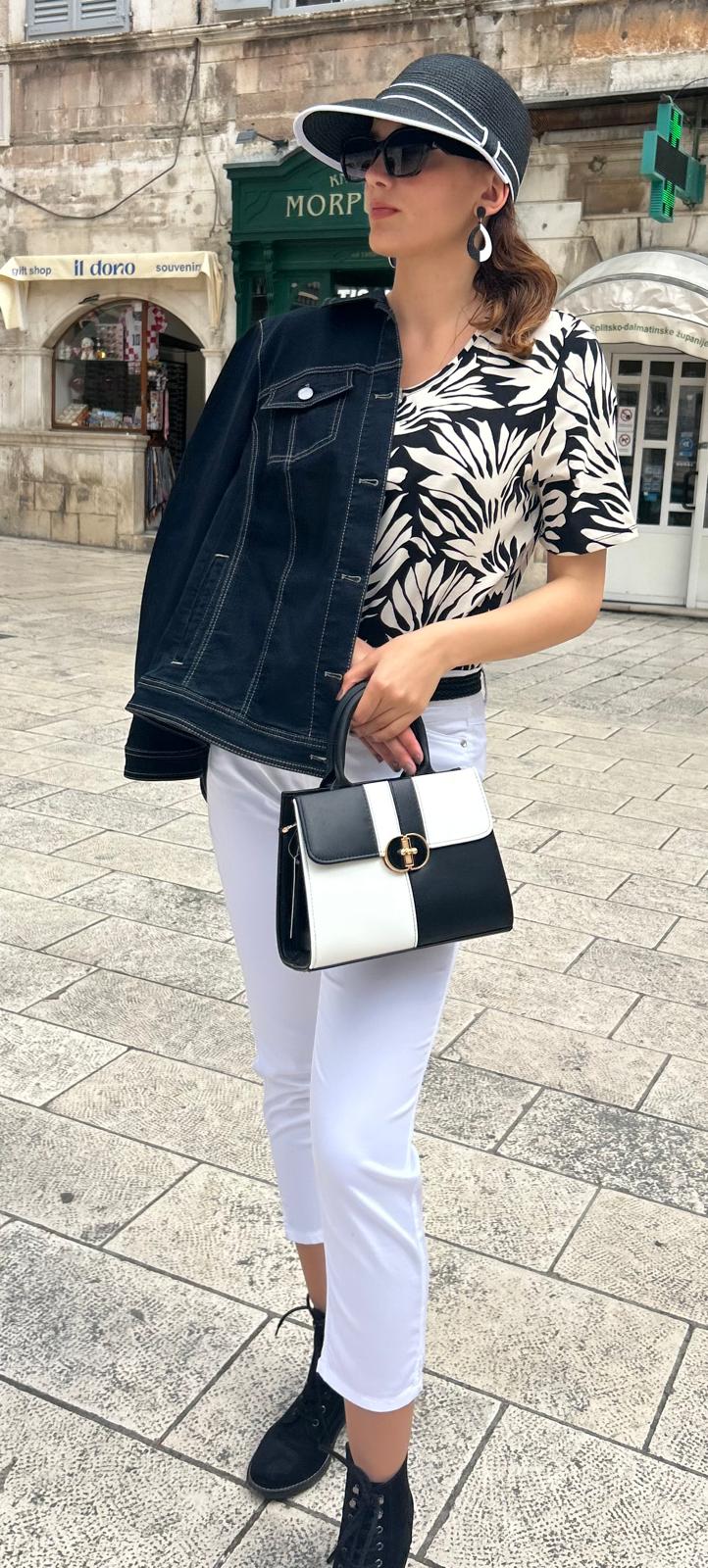 Clea (C-0184): BLACK/WHITE